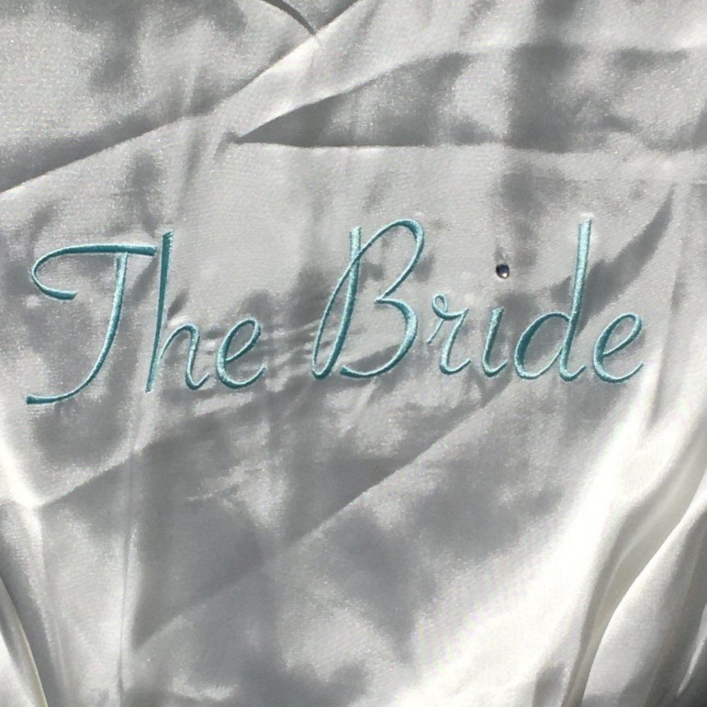 🔥Satin Bridal Wrap Robe😍 - Picture 7 of 9